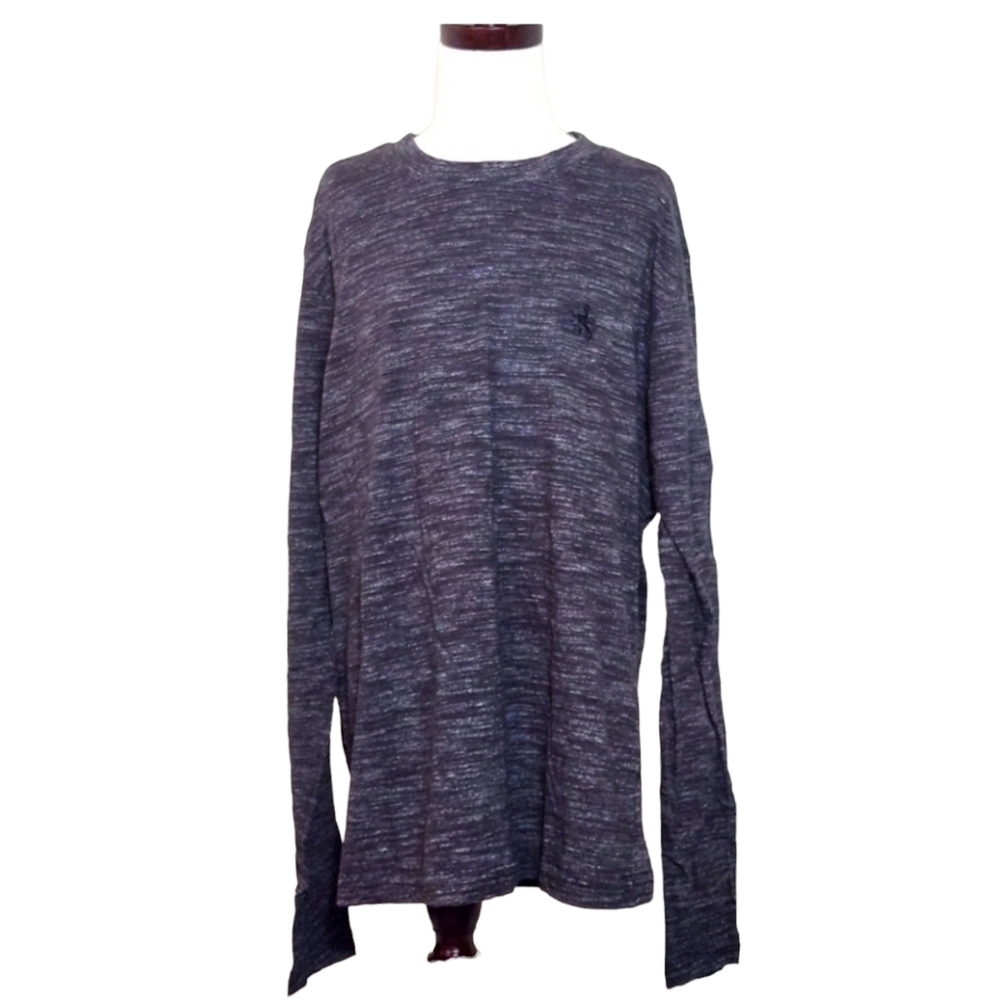 ✨️ Rugby Boy Medium Gray Long Sleeve Shirt